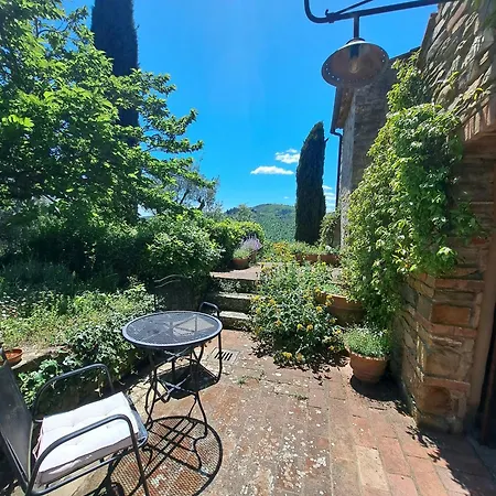 Medieval Tower With Tuscan Hills View *